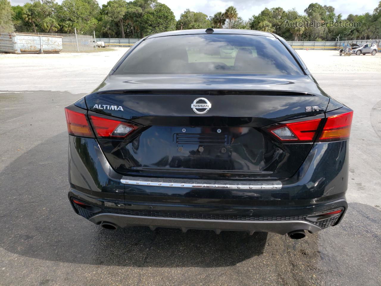 2021 Nissan Altima Sr Black vin: 1N4BL4CV7MN324284