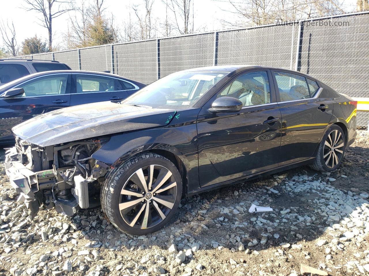 2021 Nissan Altima Sr Black vin: 1N4BL4CV7MN334264