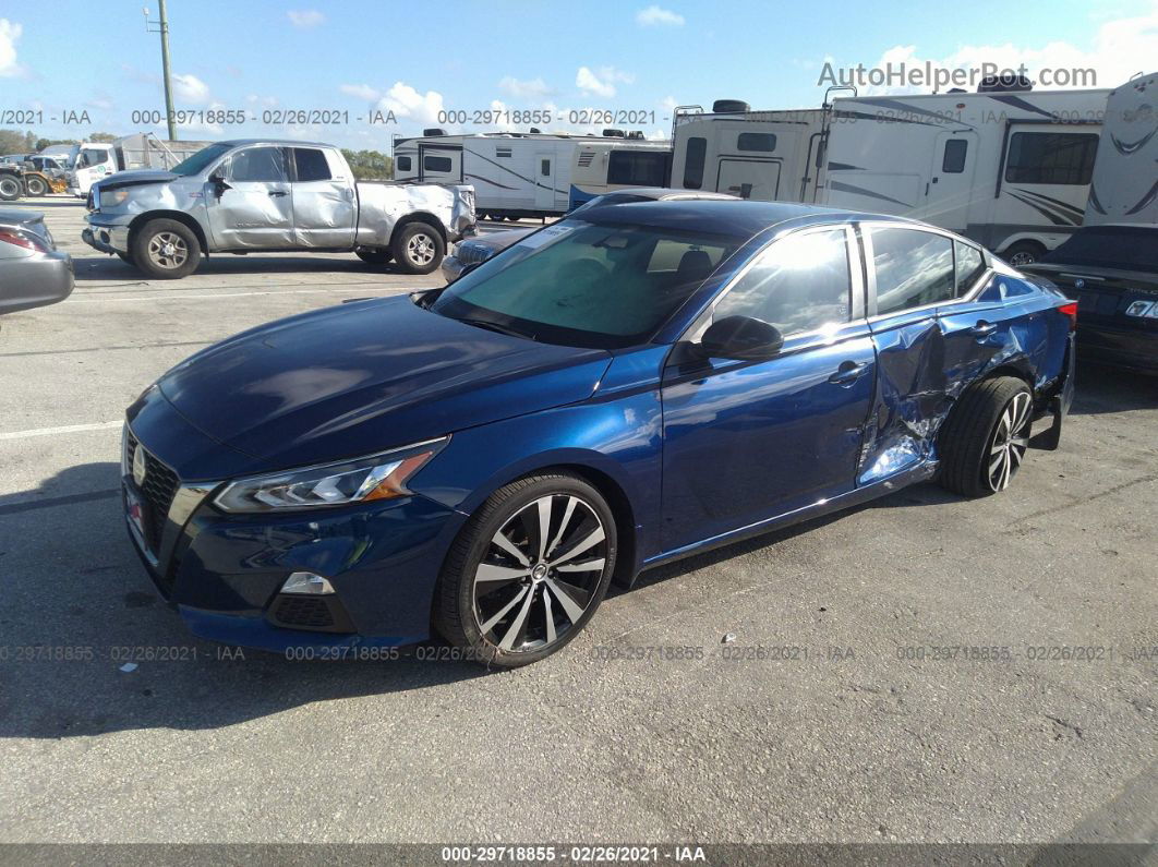 2019 Nissan Altima 2.5 Sr Синий vin: 1N4BL4CV8KC117718