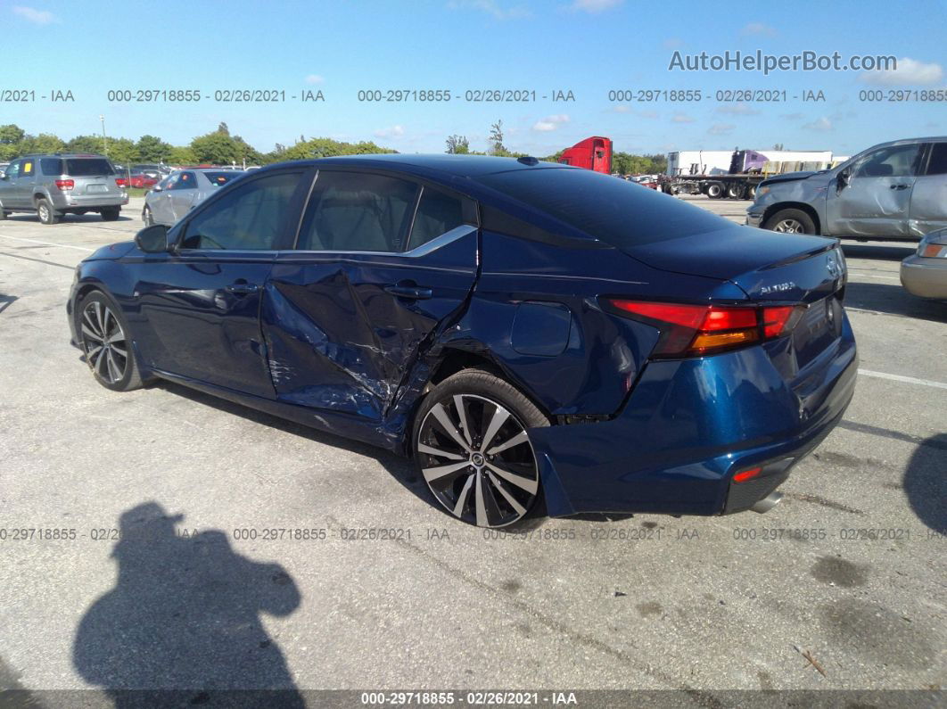 2019 Nissan Altima 2.5 Sr Синий vin: 1N4BL4CV8KC117718