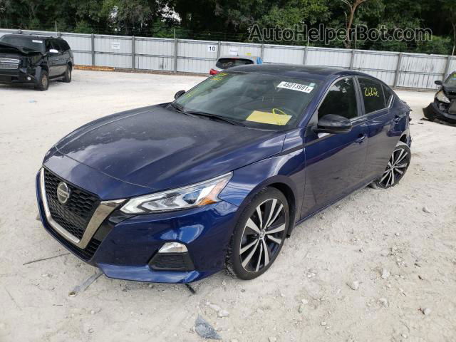 2019 Nissan Altima Sr Синий vin: 1N4BL4CV8KC236739