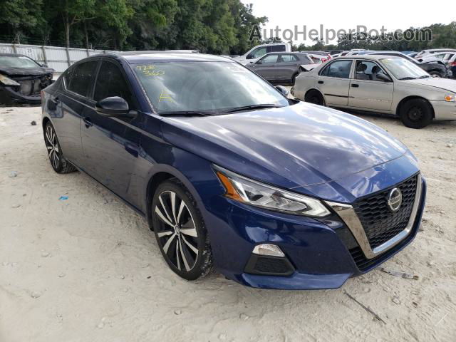 2019 Nissan Altima Sr Синий vin: 1N4BL4CV8KC236739