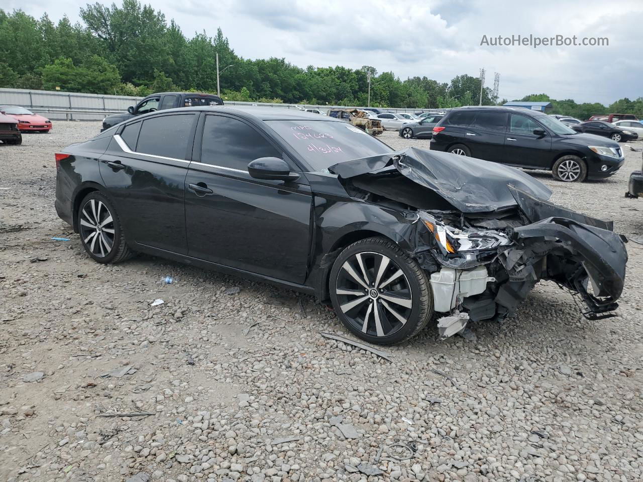 2020 Nissan Altima Sr Black vin: 1N4BL4CV8LC124623