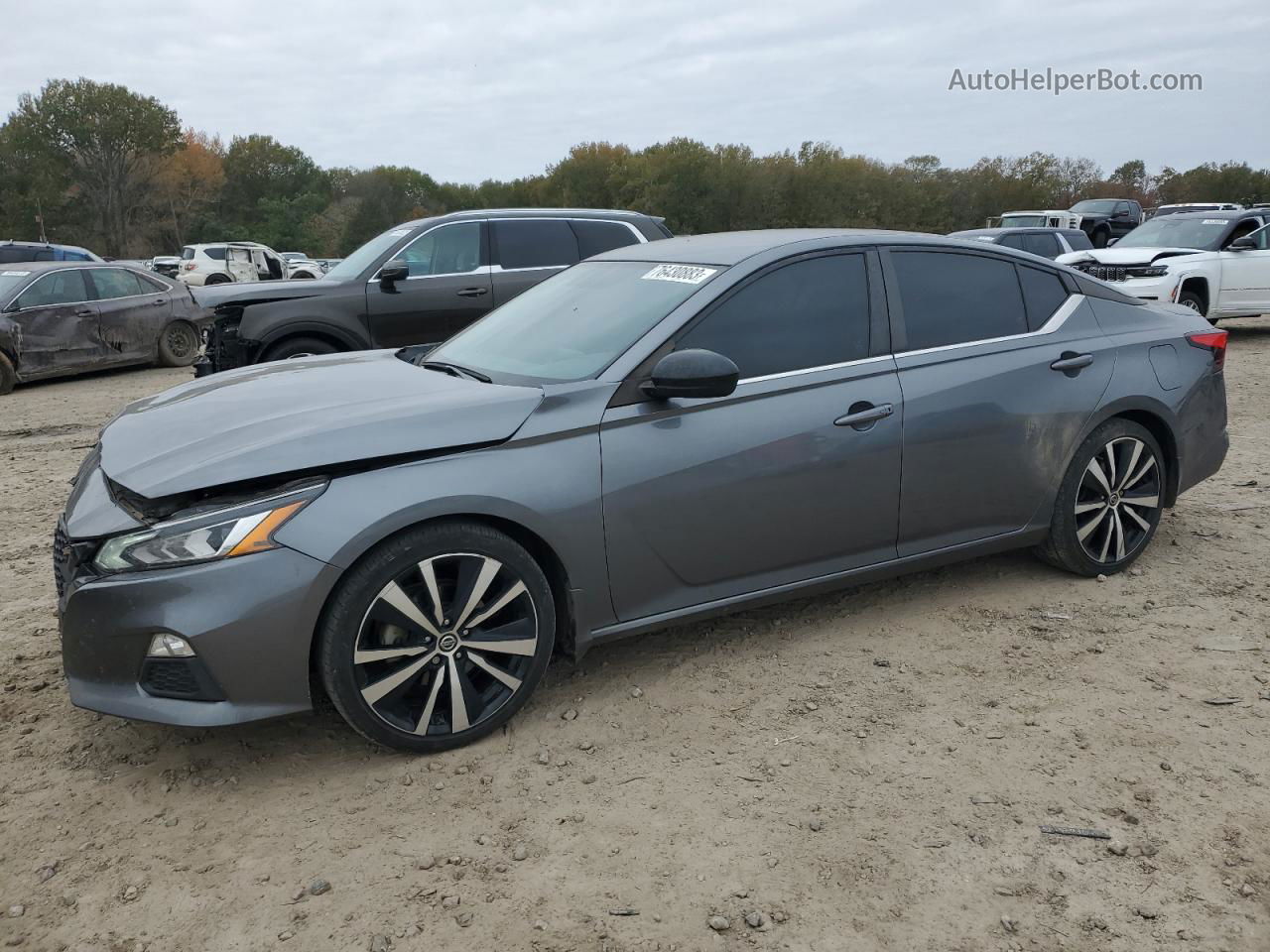 2020 Nissan Altima Sr Gray vin: 1N4BL4CV8LC228593