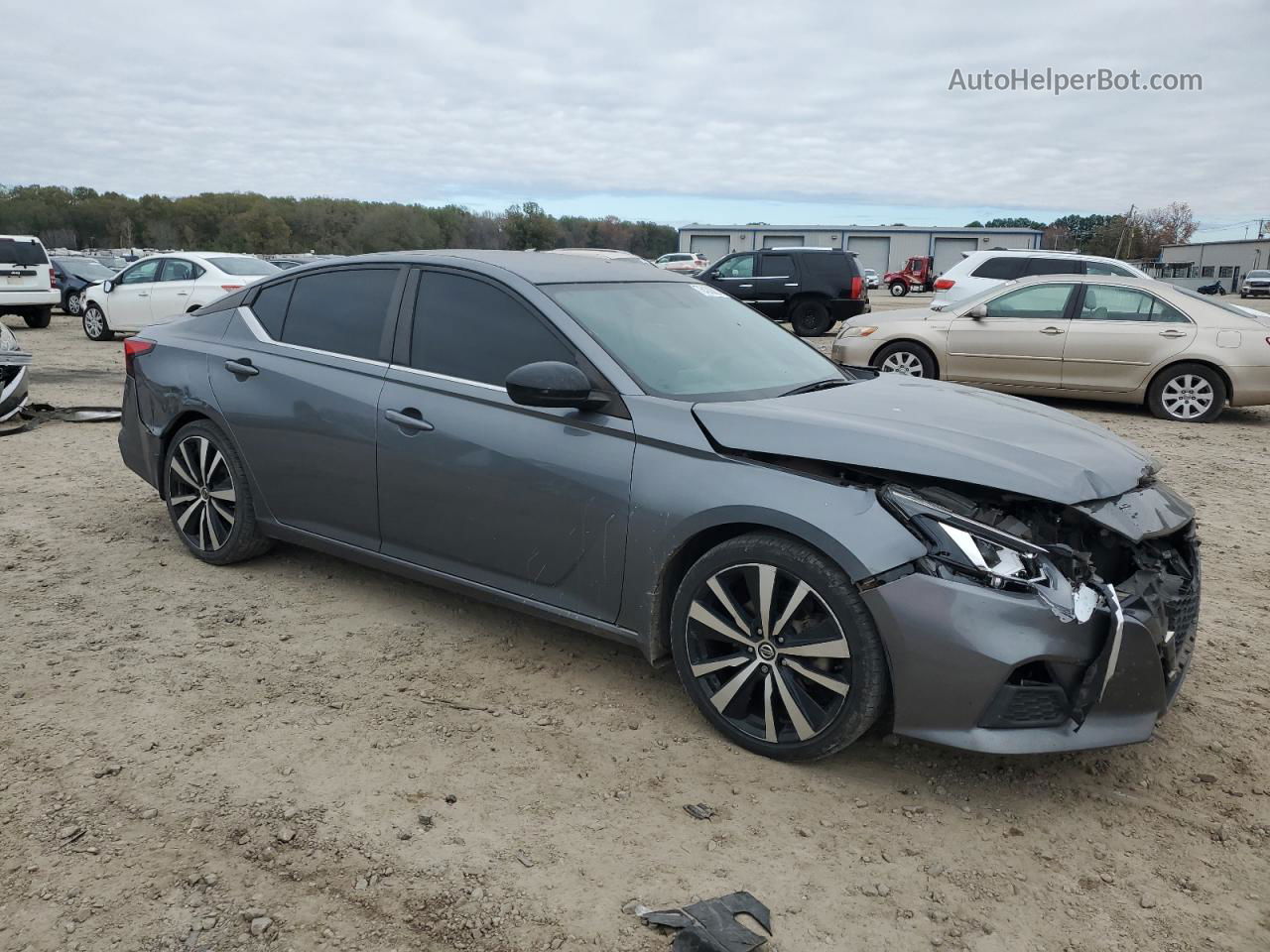 2020 Nissan Altima Sr Серый vin: 1N4BL4CV8LC228593