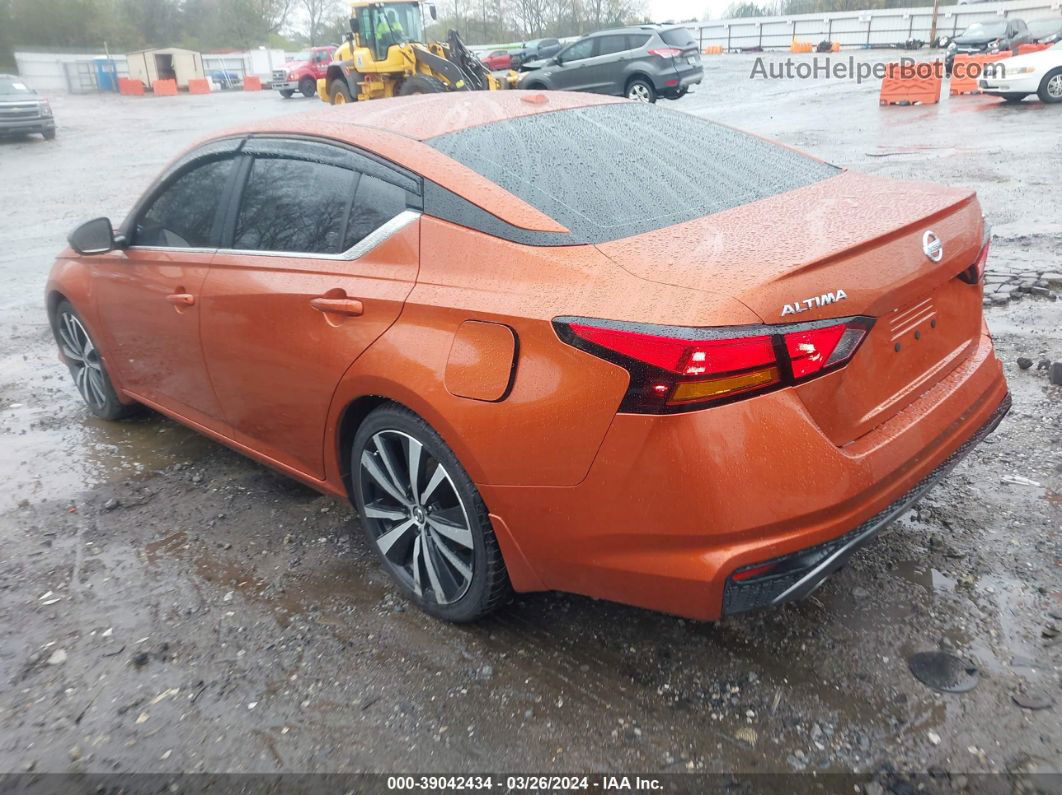 2020 Nissan Altima Sr Fwd Orange vin: 1N4BL4CV8LC271587