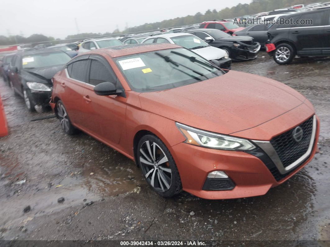 2020 Nissan Altima Sr Fwd Orange vin: 1N4BL4CV8LC271587