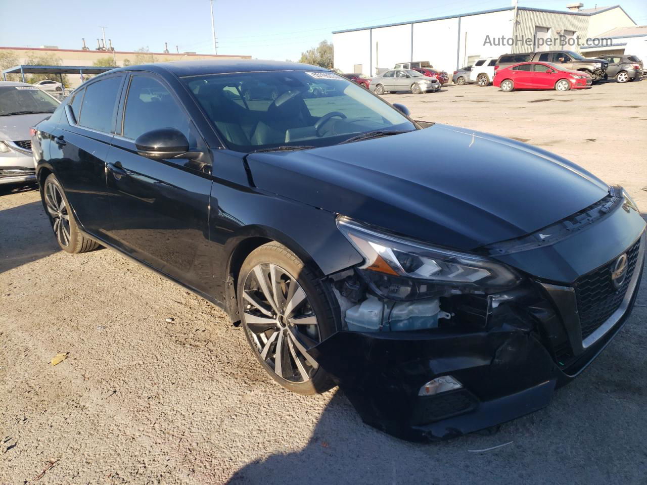 2021 Nissan Altima Sr Black vin: 1N4BL4CV8MN349243