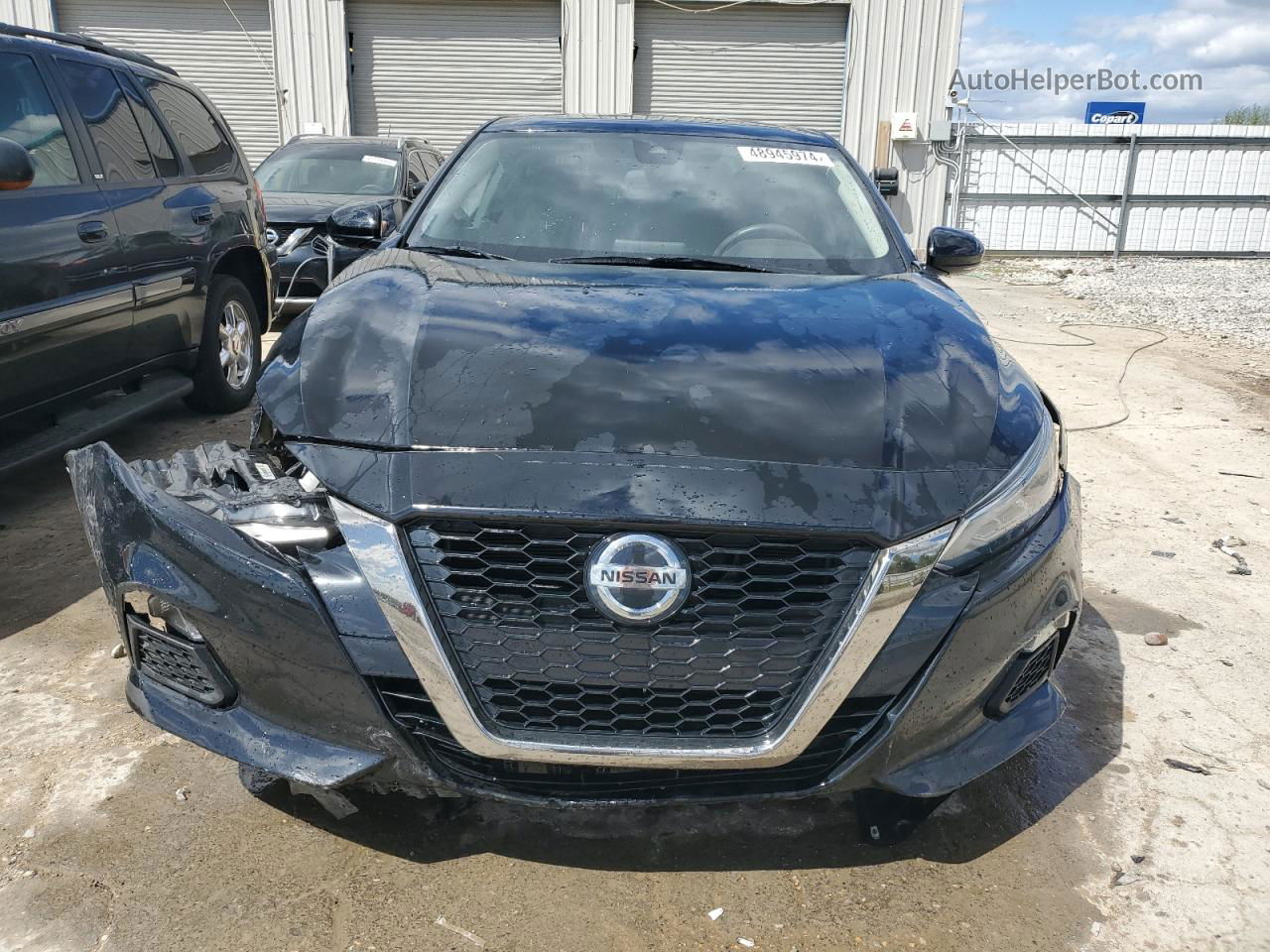 2021 Nissan Altima Sr Black vin: 1N4BL4CV8MN396286