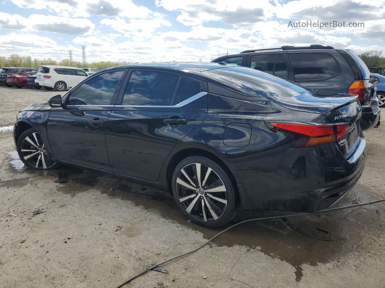 2021 Nissan Altima Sr Black vin: 1N4BL4CV8MN396286