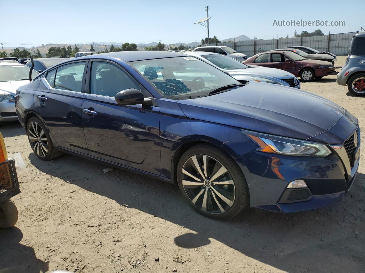 2021 Nissan Altima Sr Blue vin: 1N4BL4CV8MN409778