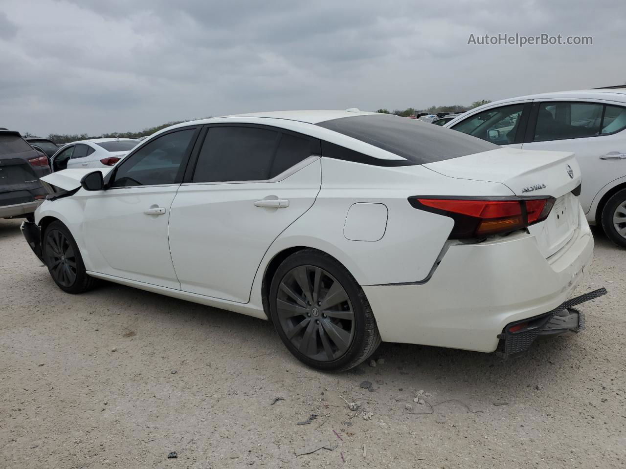 2019 Nissan Altima Sr White vin: 1N4BL4CV9KC129375