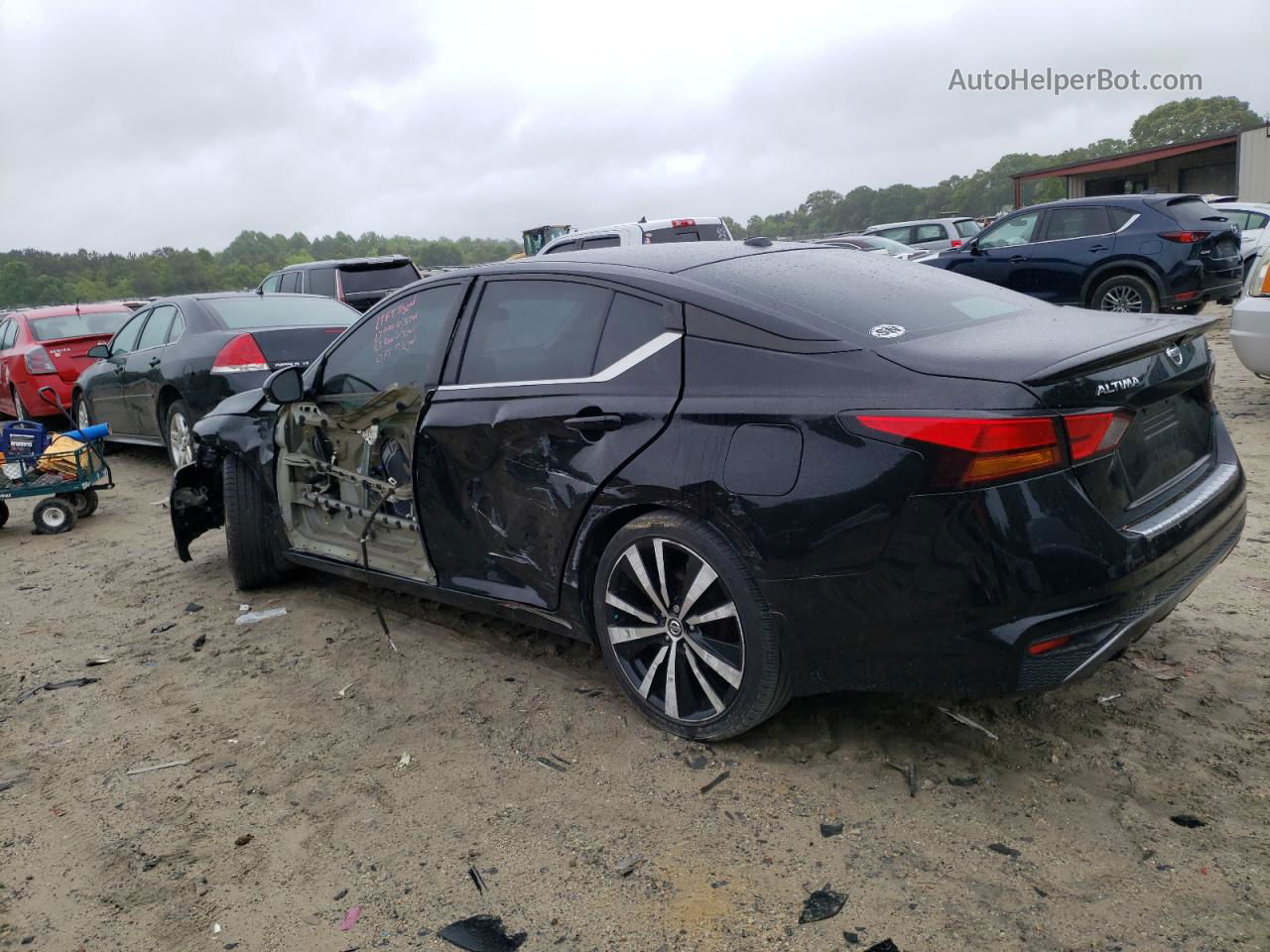 2019 Nissan Altima Sr Черный vin: 1N4BL4CV9KC175773