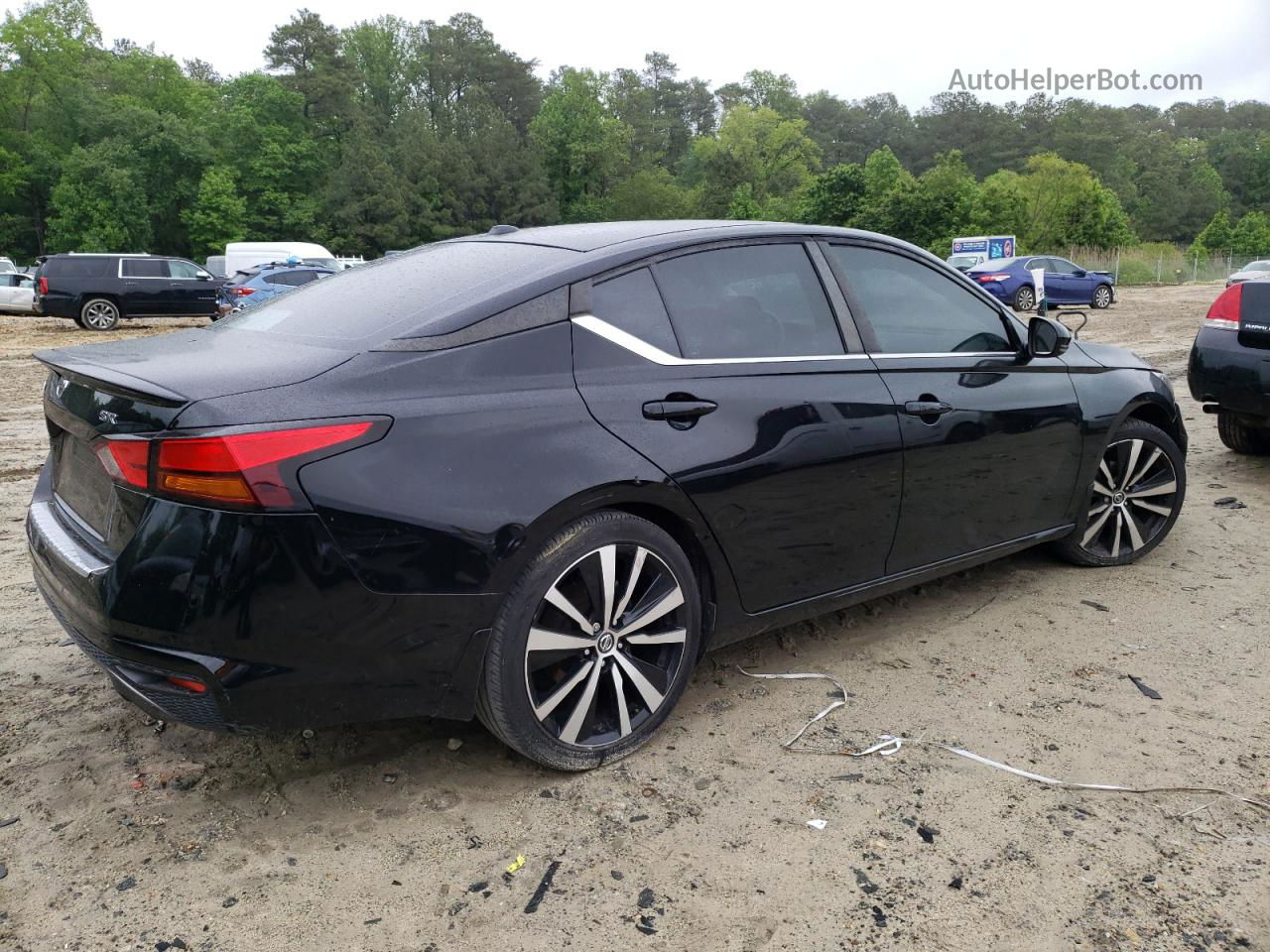 2019 Nissan Altima Sr Черный vin: 1N4BL4CV9KC175773