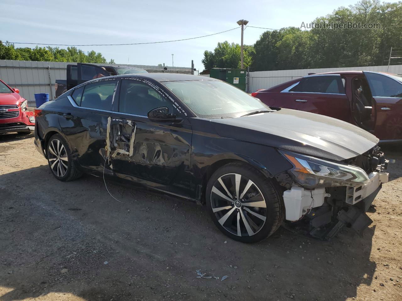 2020 Nissan Altima Sr Black vin: 1N4BL4CV9LC118992