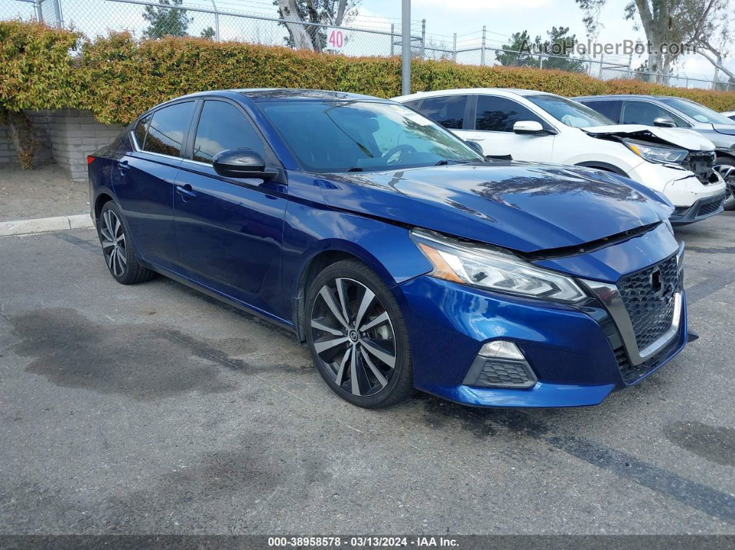 2020 Nissan Altima Sr Fwd Blue vin: 1N4BL4CV9LC176536