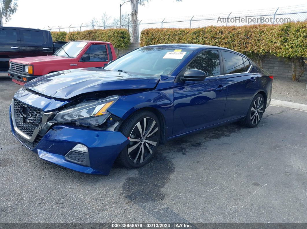 2020 Nissan Altima Sr Fwd Blue vin: 1N4BL4CV9LC176536