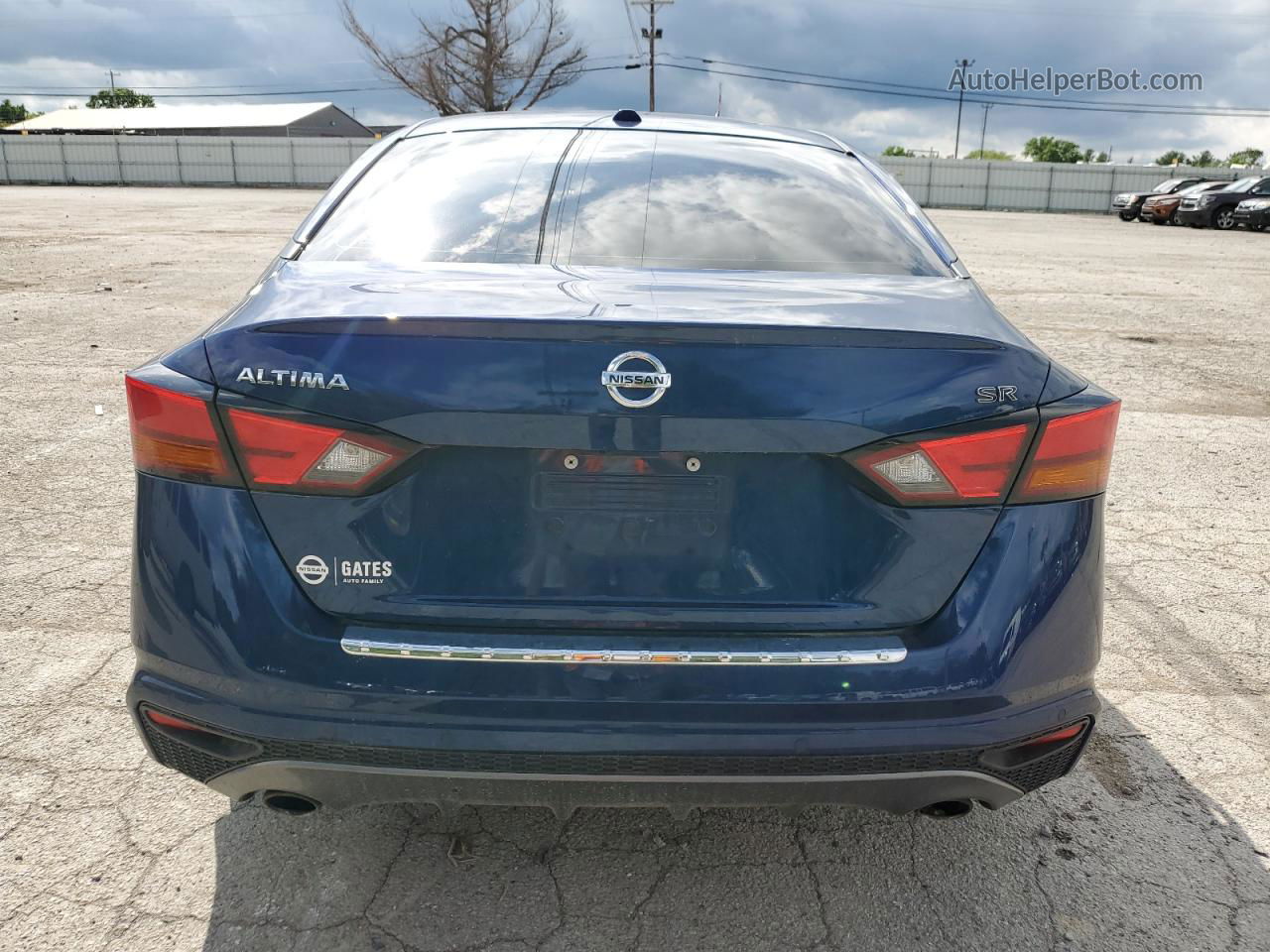 2020 Nissan Altima Sr Blue vin: 1N4BL4CV9LC195510