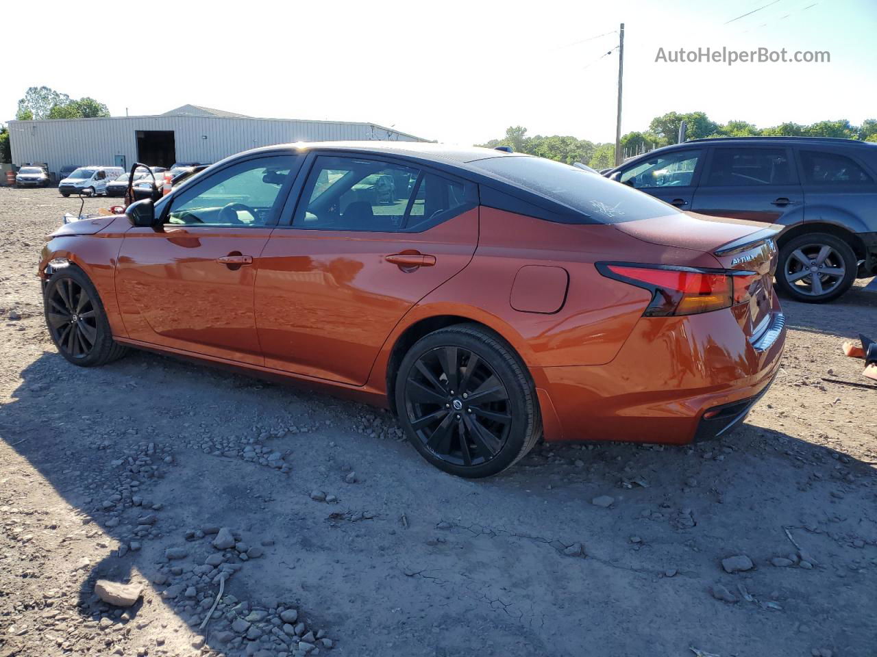 2021 Nissan Altima Sr Orange vin: 1N4BL4CV9MN355634