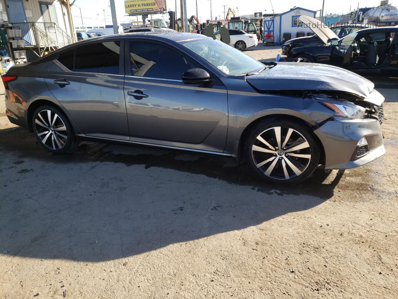 2021 Nissan Altima Sr Gray vin: 1N4BL4CV9MN358002