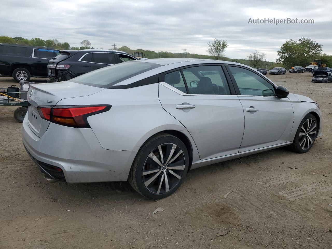 2021 Nissan Altima Sr Silver vin: 1N4BL4CV9MN358520