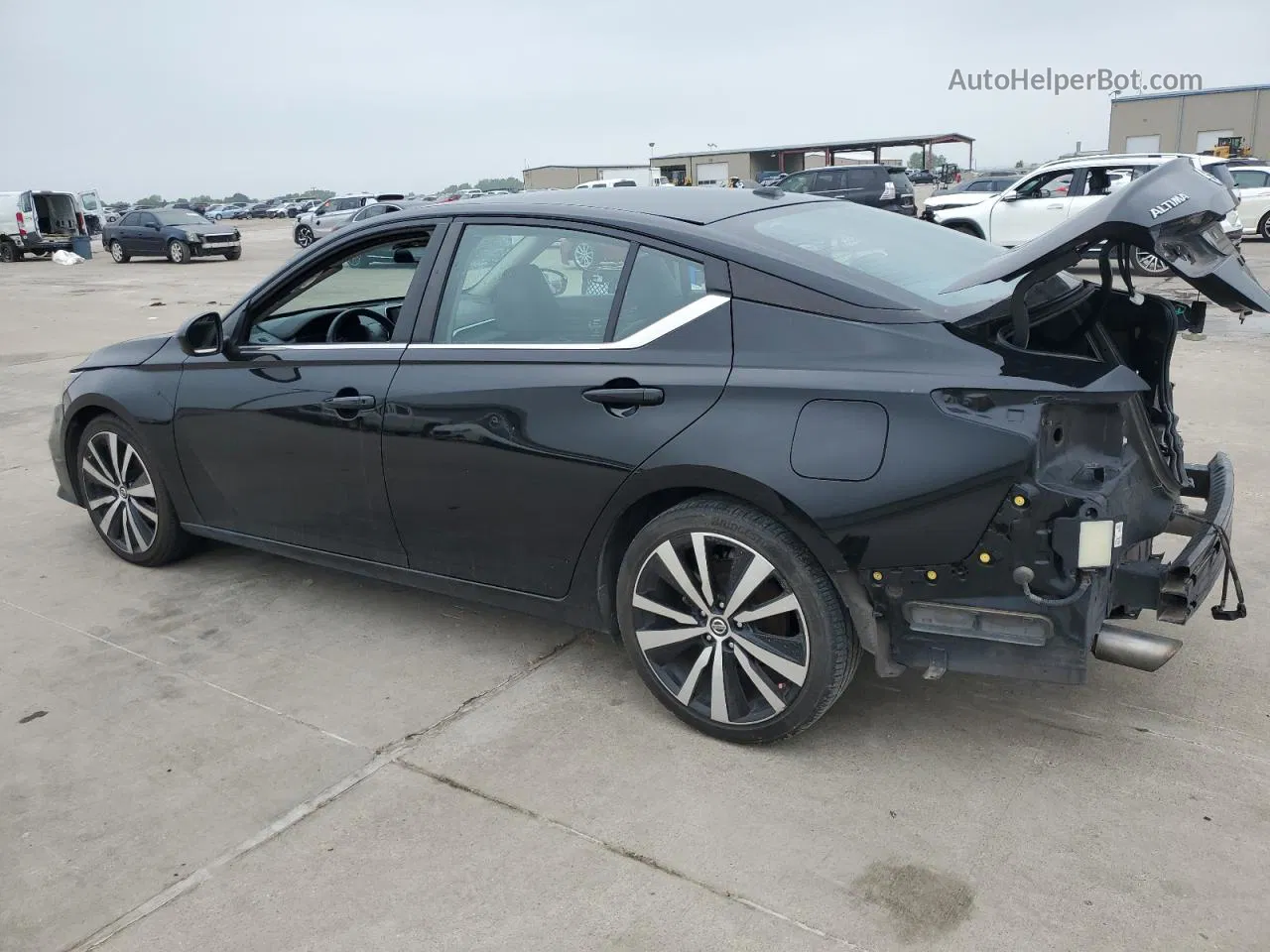 2021 Nissan Altima Sr Black vin: 1N4BL4CV9MN362891