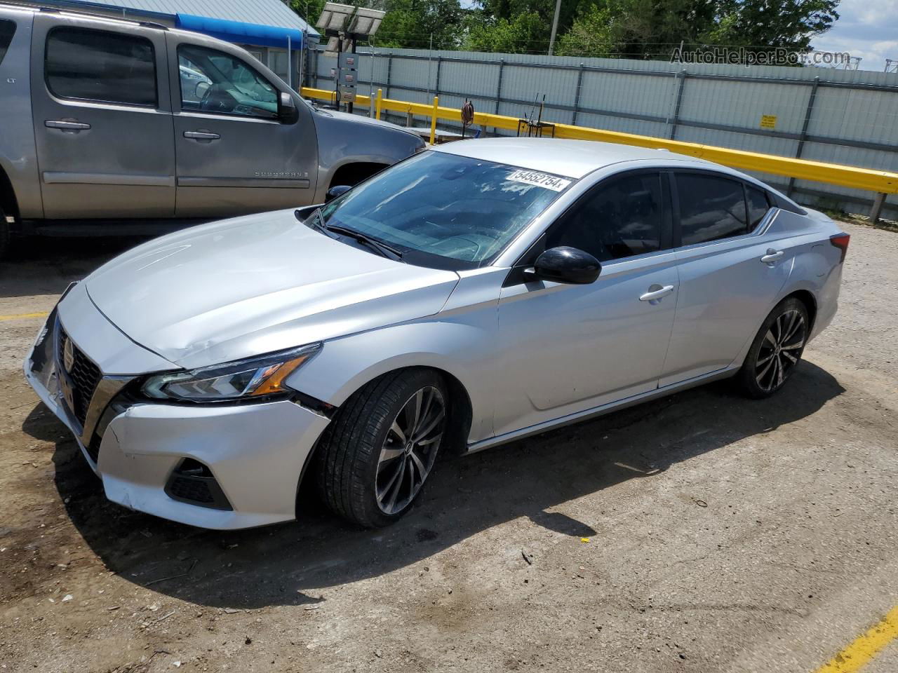 2021 Nissan Altima Sr Silver vin: 1N4BL4CV9MN373888