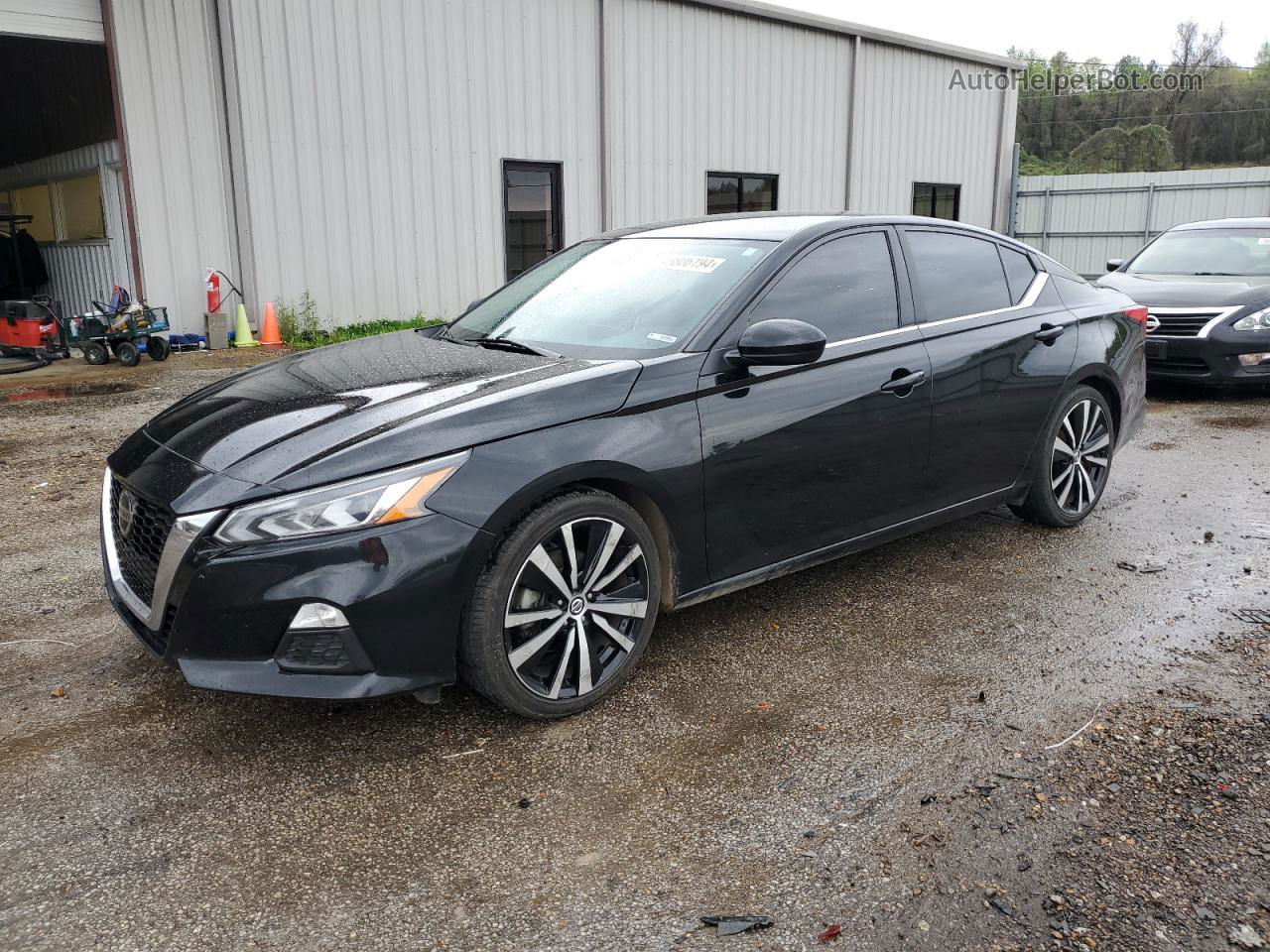 2021 Nissan Altima Sr Black vin: 1N4BL4CV9MN377195