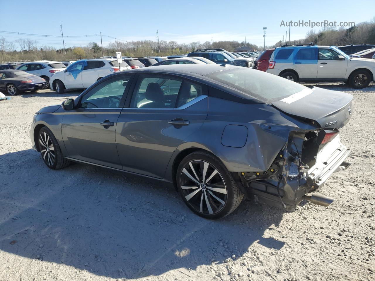 2021 Nissan Altima Sr Gray vin: 1N4BL4CV9MN391727