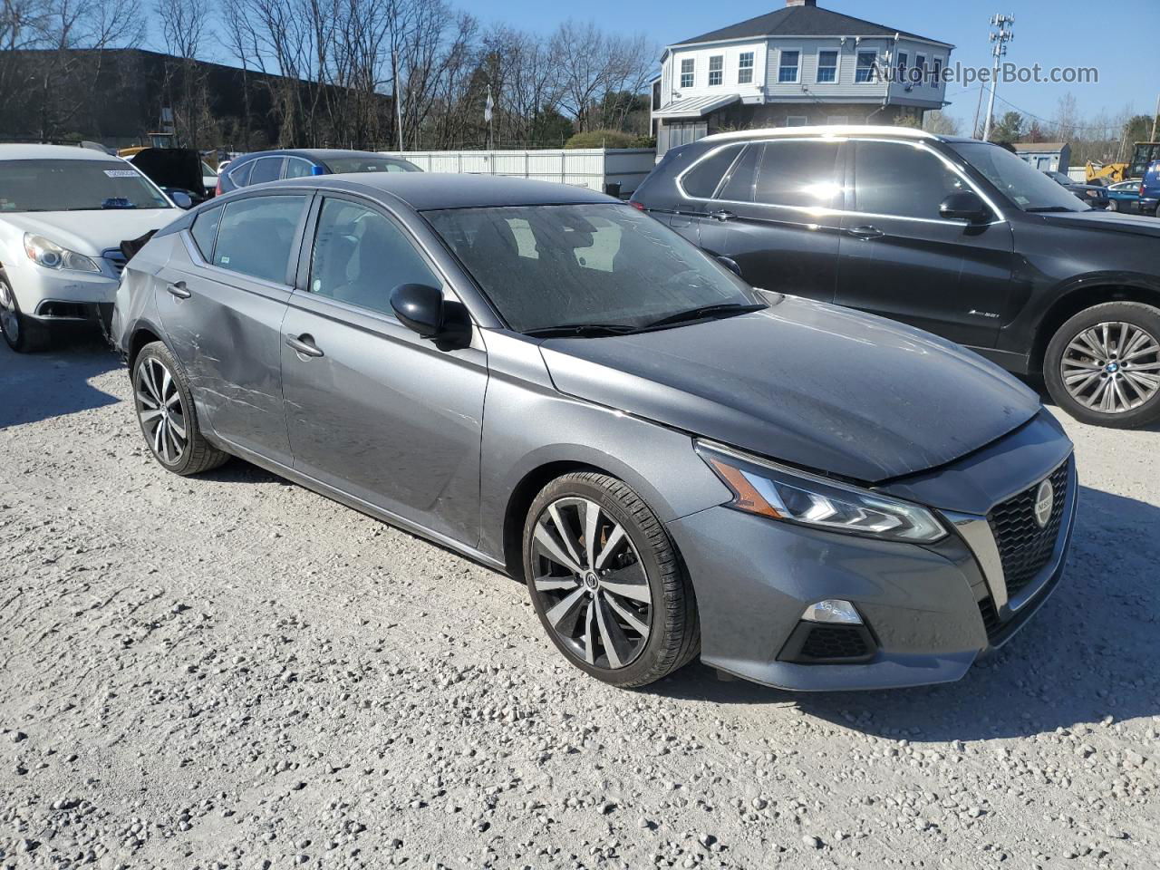 2021 Nissan Altima Sr Gray vin: 1N4BL4CV9MN391727