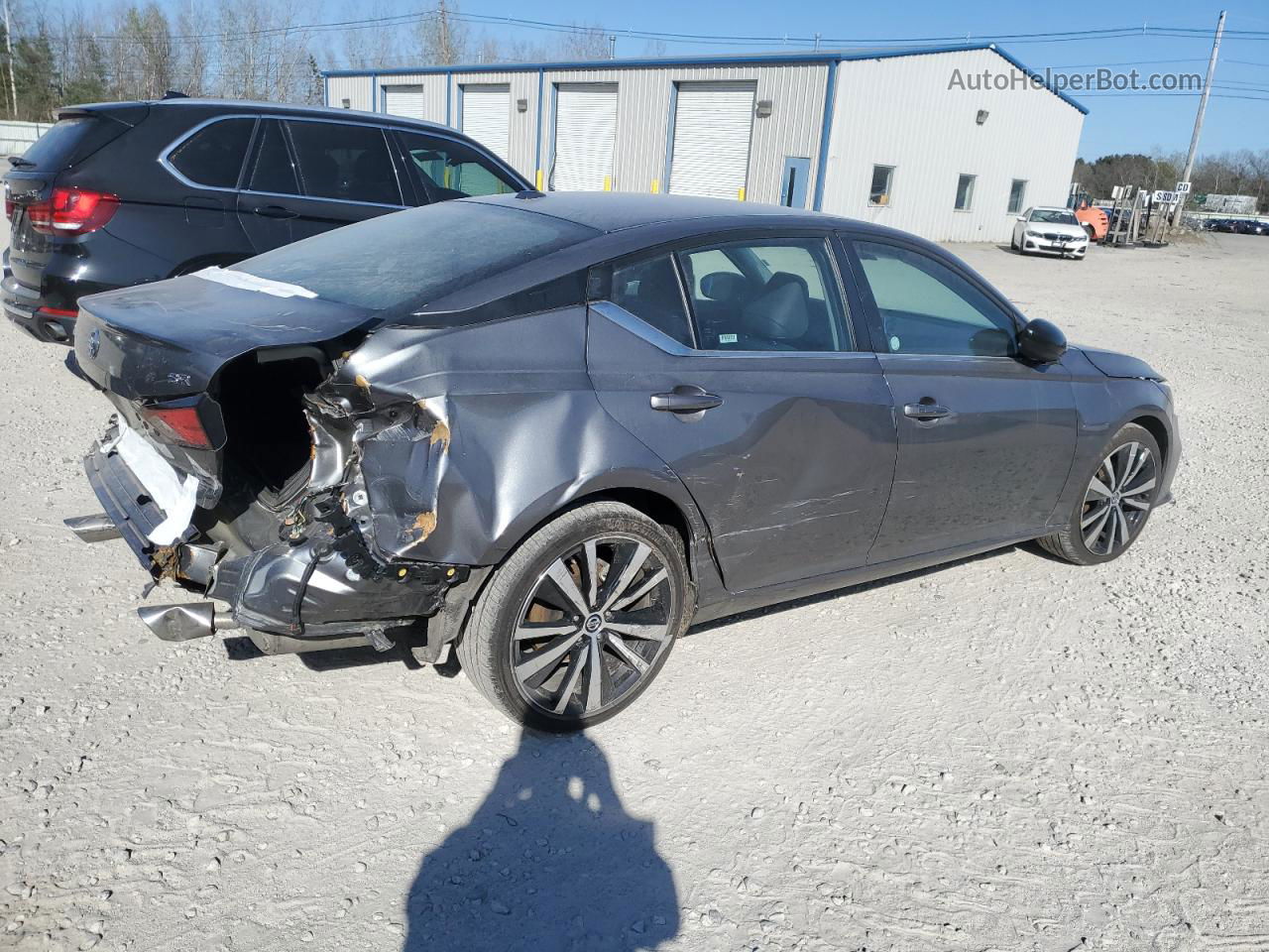 2021 Nissan Altima Sr Gray vin: 1N4BL4CV9MN391727