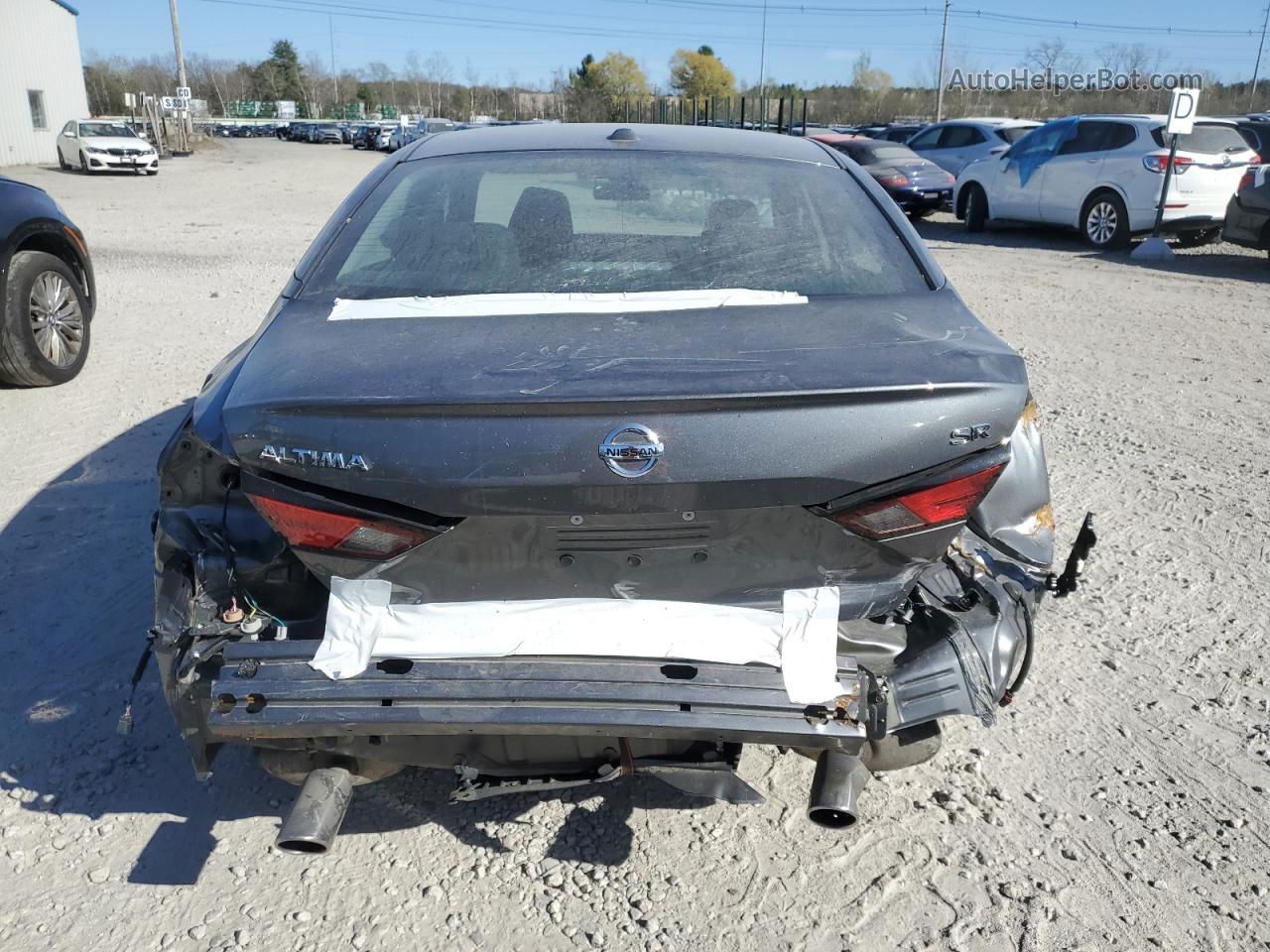 2021 Nissan Altima Sr Gray vin: 1N4BL4CV9MN391727