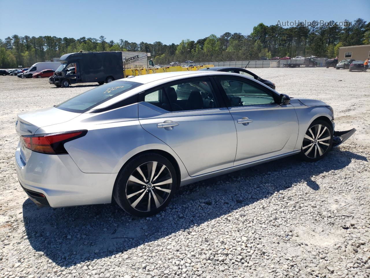 2019 Nissan Altima Sr Silver vin: 1N4BL4CVXKC167469