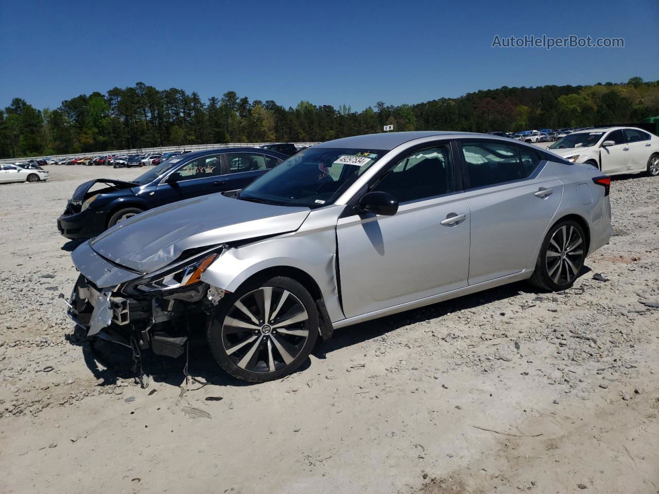 2019 Nissan Altima Sr Silver vin: 1N4BL4CVXKC167469