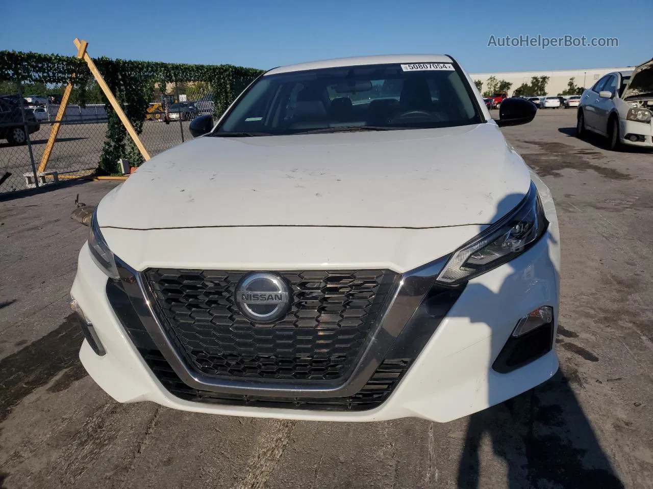 2019 Nissan Altima Sr Белый vin: 1N4BL4CVXKC178763