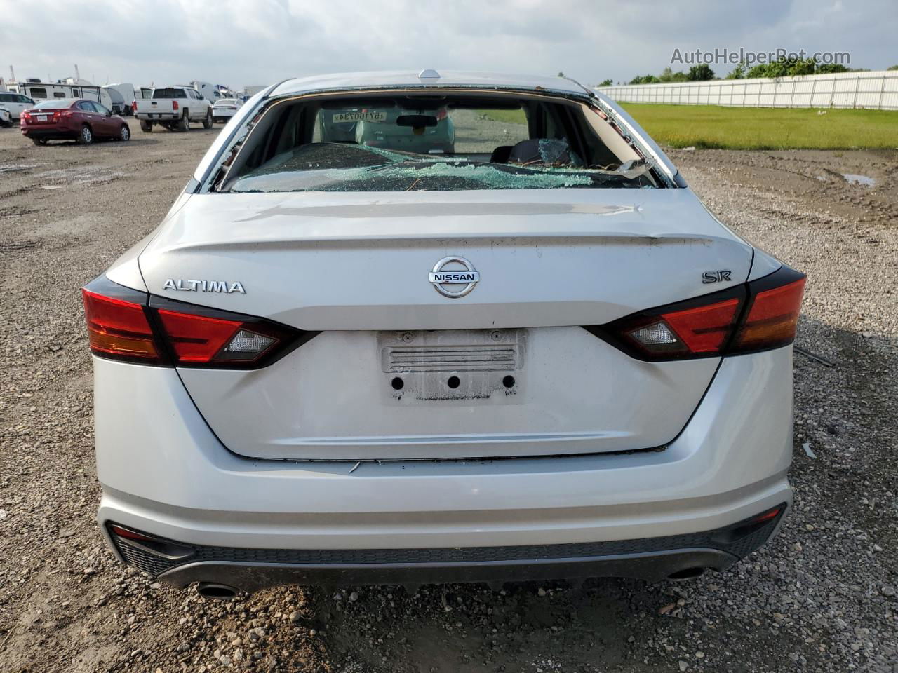 2019 Nissan Altima Sr Silver vin: 1N4BL4CVXKN316550