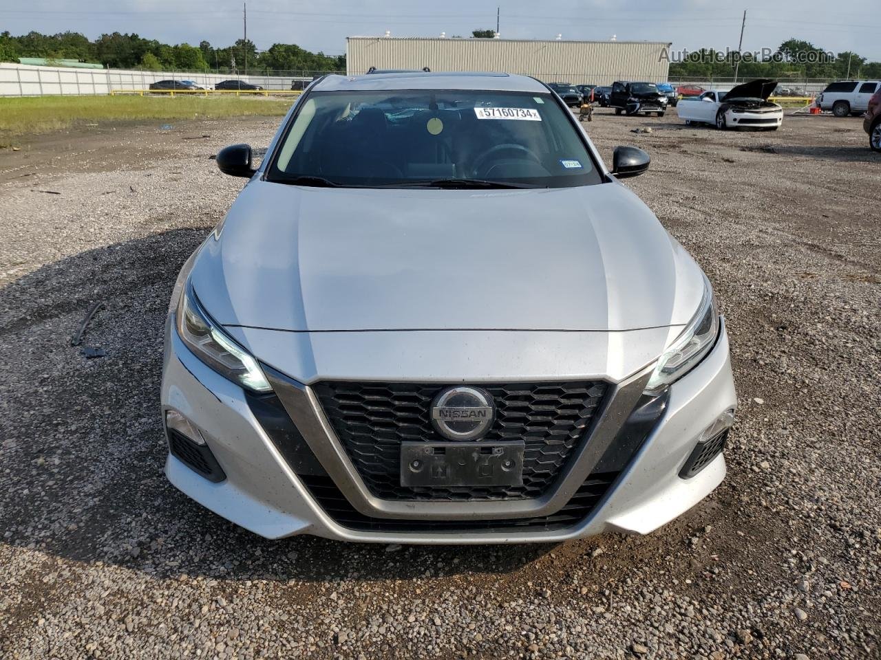 2019 Nissan Altima Sr Silver vin: 1N4BL4CVXKN316550