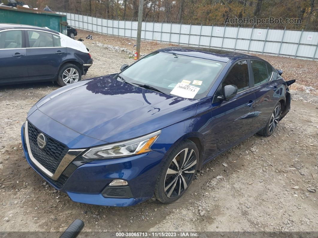 2019 Nissan Altima 2.5 Sr Blue vin: 1N4BL4CVXKN319920