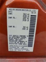 2020 Nissan Altima Sr Оранжевый vin: 1N4BL4CVXLC115888