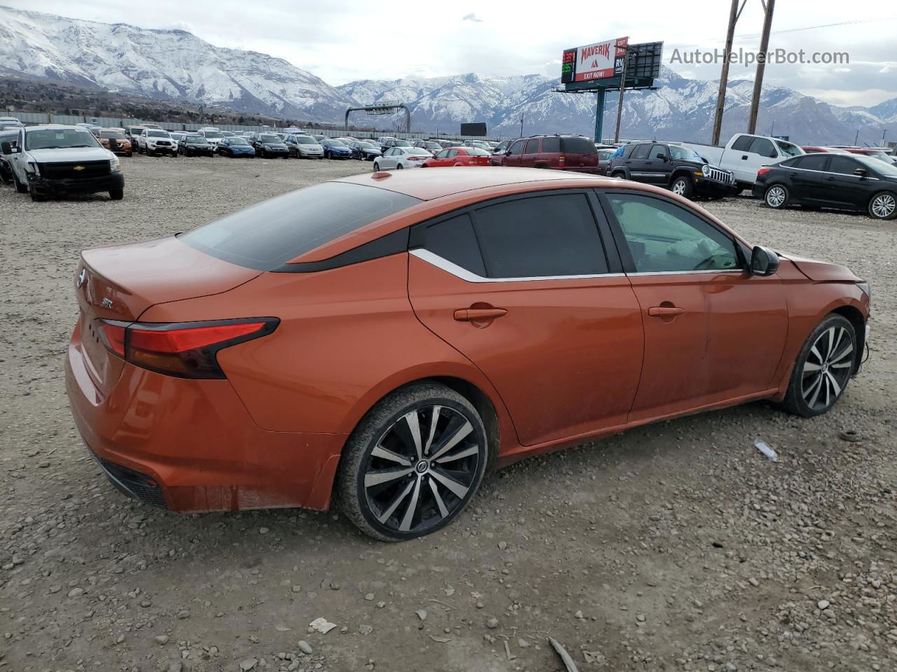 2020 Nissan Altima Sr Orange vin: 1N4BL4CVXLC115888