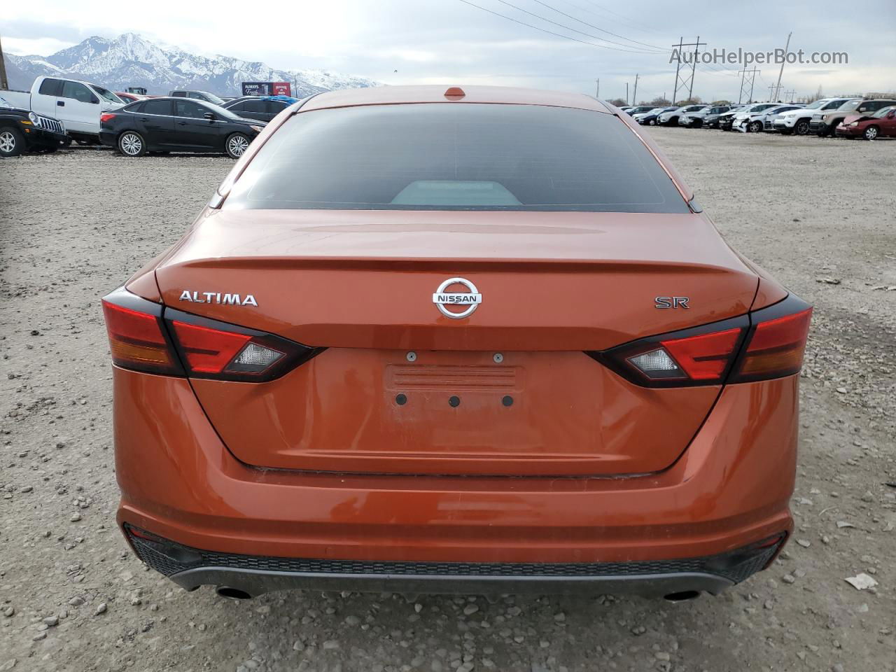 2020 Nissan Altima Sr Orange vin: 1N4BL4CVXLC115888