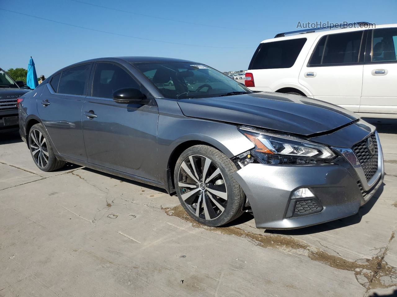 2020 Nissan Altima Sr Gray vin: 1N4BL4CVXLC117768