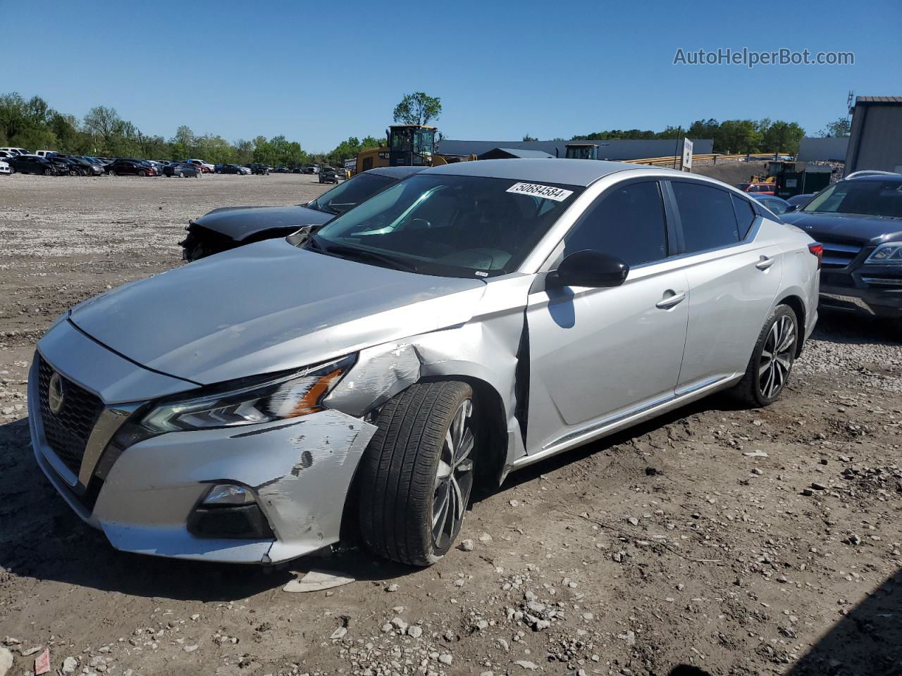 2020 Nissan Altima Sr Silver vin: 1N4BL4CVXLC177310