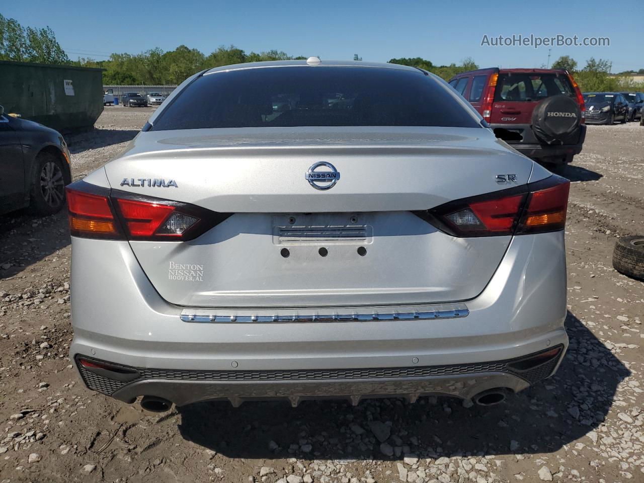 2020 Nissan Altima Sr Silver vin: 1N4BL4CVXLC177310