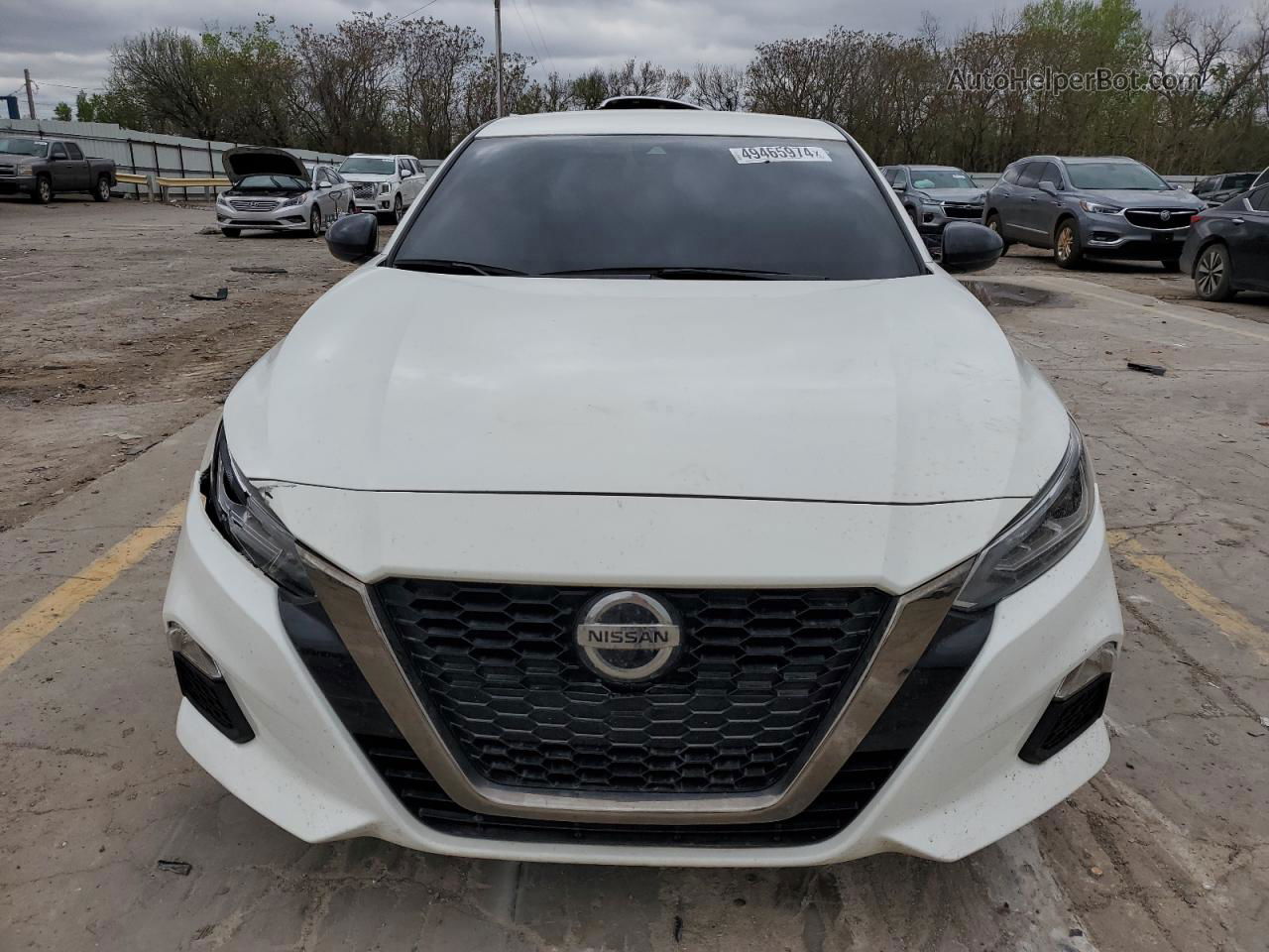 2020 Nissan Altima Sr White vin: 1N4BL4CVXLC225856