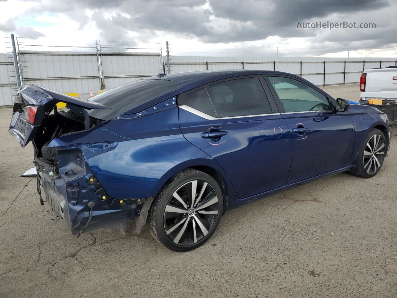 2020 Nissan Altima Sr Синий vin: 1N4BL4CVXLC284311