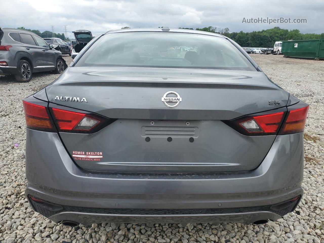 2021 Nissan Altima Sr Gray vin: 1N4BL4CVXMN300514