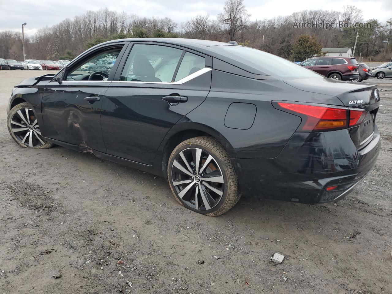 2021 Nissan Altima Sr Black vin: 1N4BL4CVXMN317751