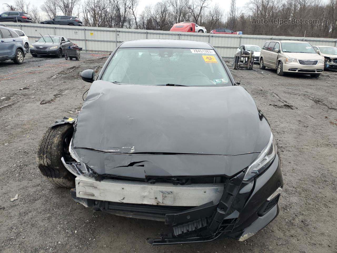 2021 Nissan Altima Sr Black vin: 1N4BL4CVXMN317751