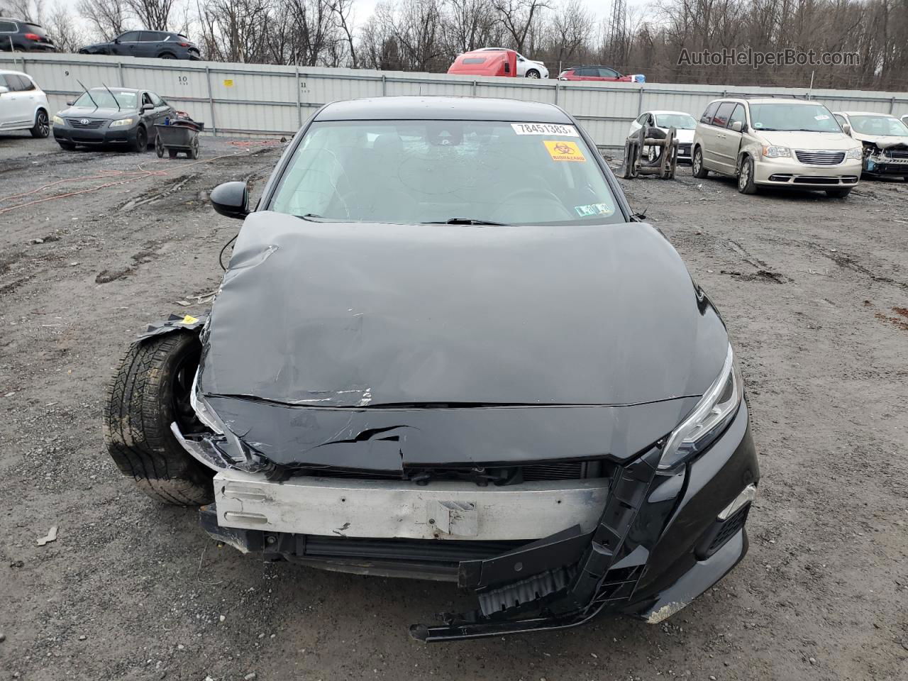 2021 Nissan Altima Sr Black vin: 1N4BL4CVXMN317751